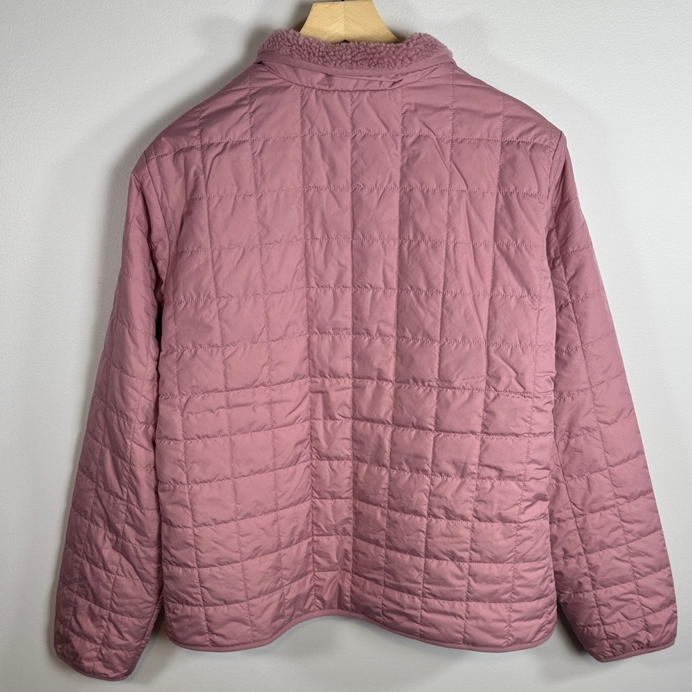 The North Face Mauve Quilted Sherpa Collar Jacket Women’s Size Large - Picture 6 of 6